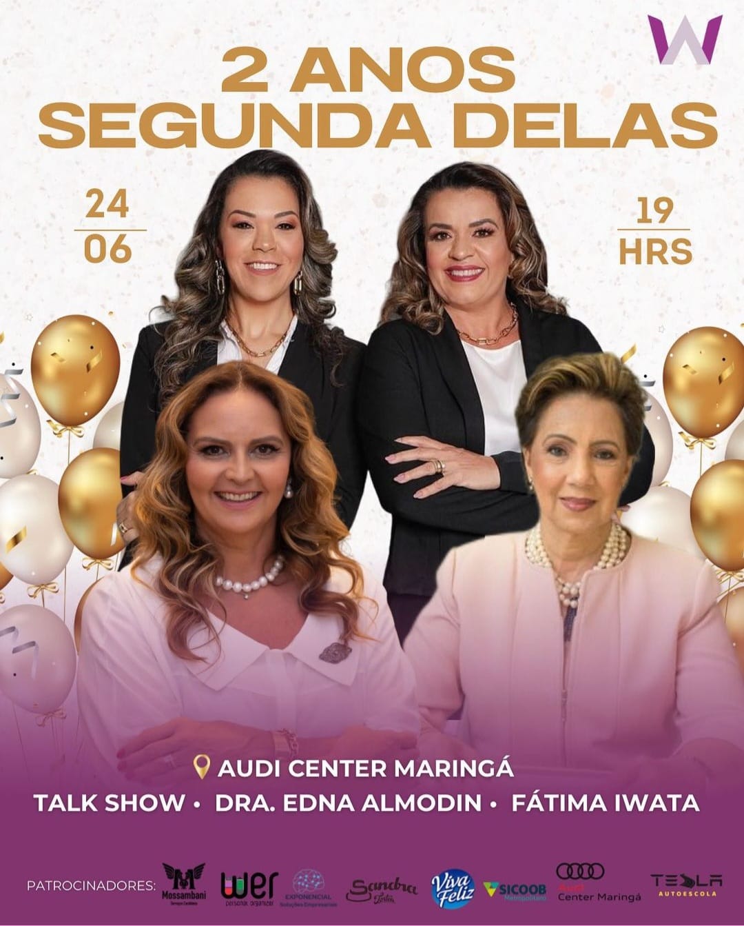 Grupo de mulheres Segunda Delas comemora seu segundo ano de sucesso